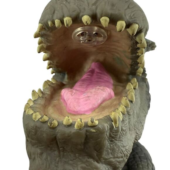 Vintage 1998 Toho Large Rubber Godzilla Hand Puppet Resaurus Co Working Sound - Picture 3 of 10